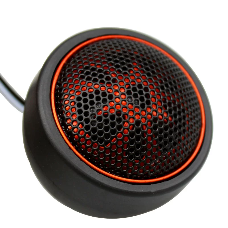 响进口发叭扬声器仔改装喇汽车载音音头球形一对烧升级纯丝膜小高