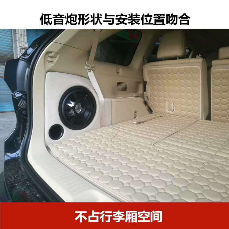 响改装隐箱无损安0款汉兰装达专车专低音炮音用10寸藏式补形