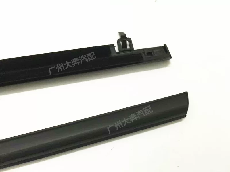 条胶年款八代玻璃外压适用于0思域防水车窗饰条
