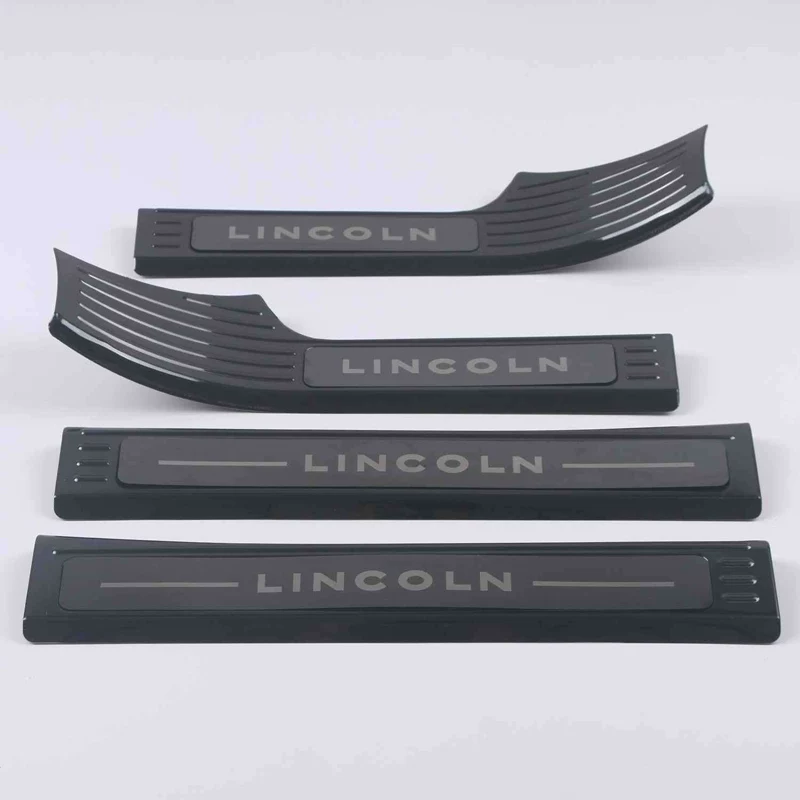门槛条迎2款林肯宾踏板改装专用装z后护板黑钛汽车适用于2饰配件