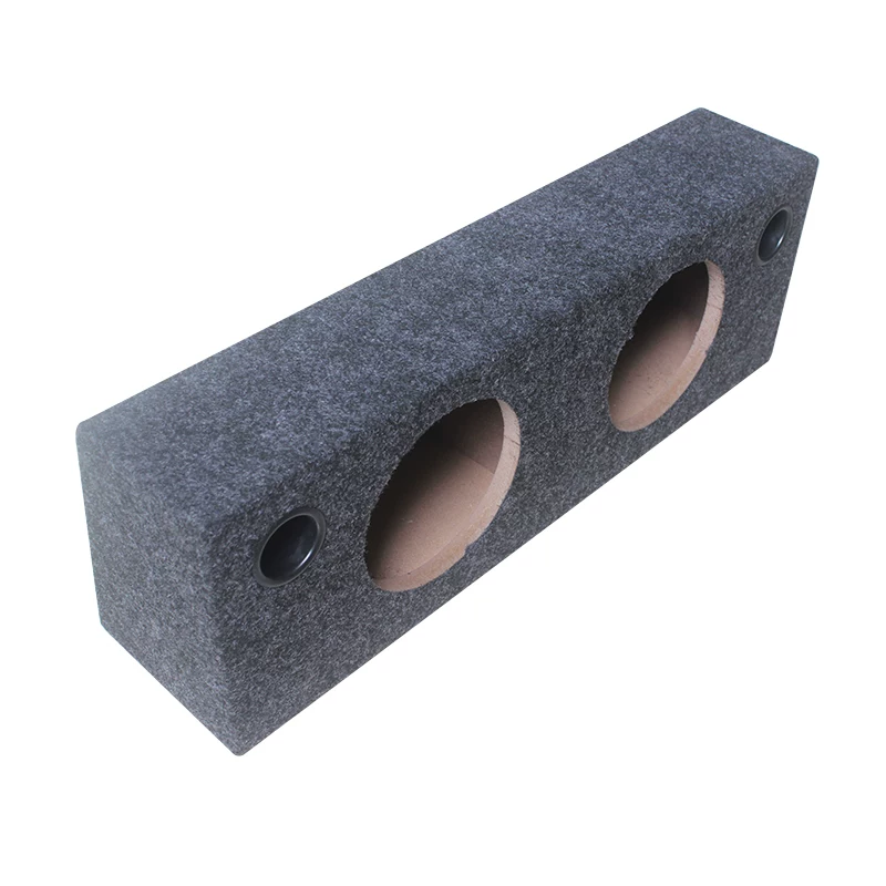 新款连体箱试音箱空箱 二低音炮汽分频音箱5寸65寸喇叭车喇叭木