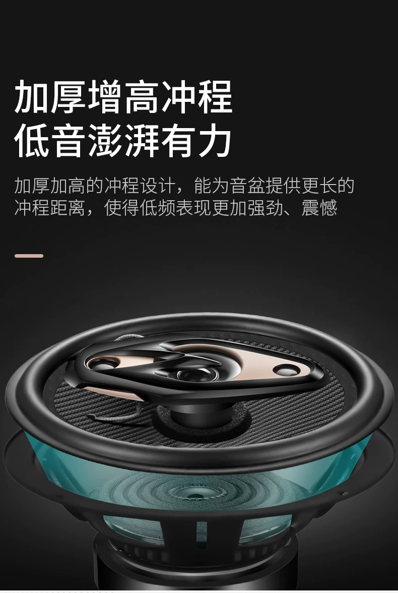 同轴重低喇叭4寸载无损扬汽车音响音套装车声器5寸65寸6x9寸全频